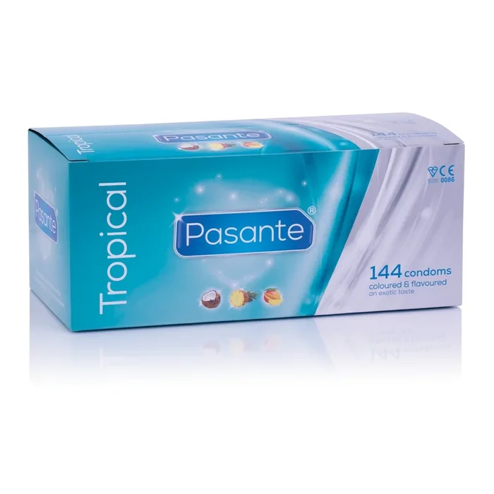 Aromatisierte Kondome TROPICAL Pasante x144