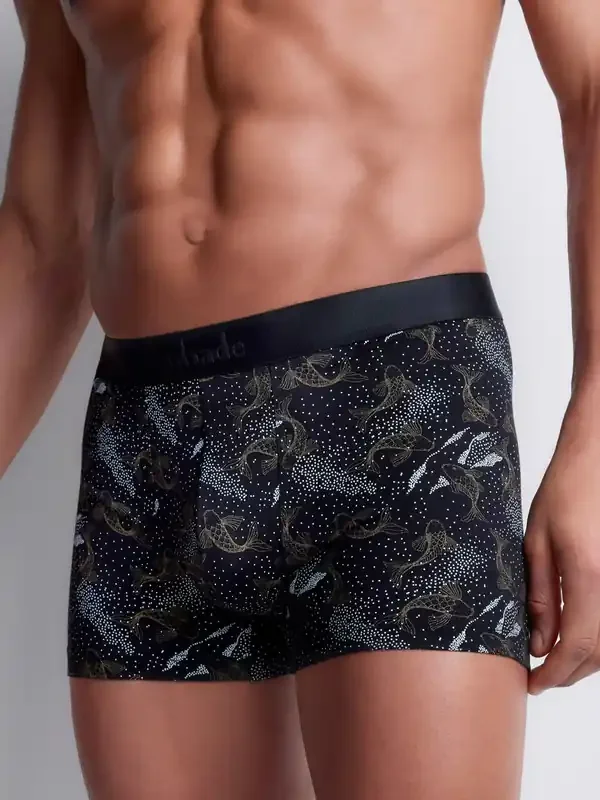 Aubade Gold Koi Boxer, schwarz