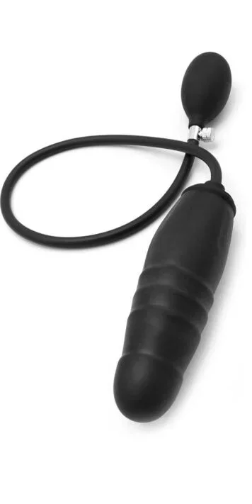 Aufblasbarer Dildo mit Rippen