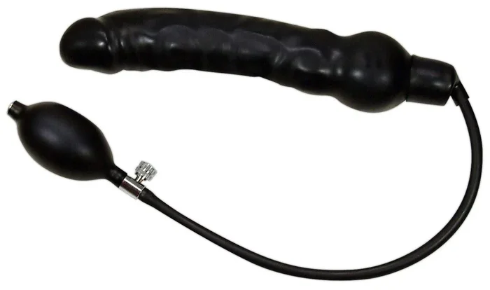 Aufblasbarer Festdildo – Schwarz