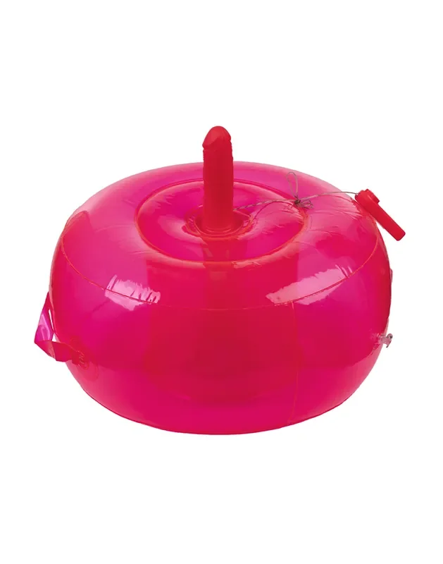 Aufblasbares Fun-Kissen – Mit Ding Dong & Fernbedienung – Pink