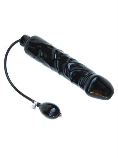 Aufpumpbarer Dildo aus Latex ‚Gargantula‘