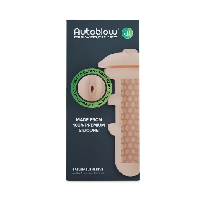 Autoblow – A.I. Vaginallustkanal aus Silikon – Beige