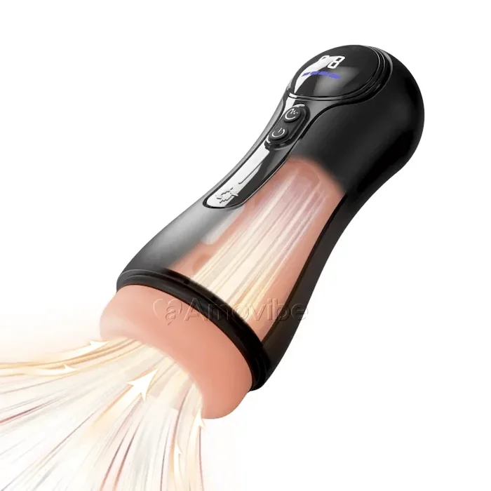Automatischer Masturbator für Männer – 4 Saugstufen, 9 Vibrationsstufen, LED-Display