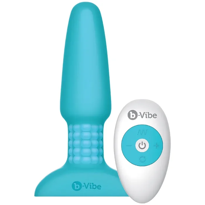 b-Vibe Rimming 2 Ferngesteuerter Analplug 14.5 cm