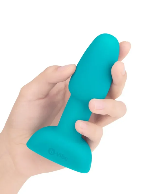 B-Vibe Rimming Petite Remote Control Plug Vibro-Plug, türkis