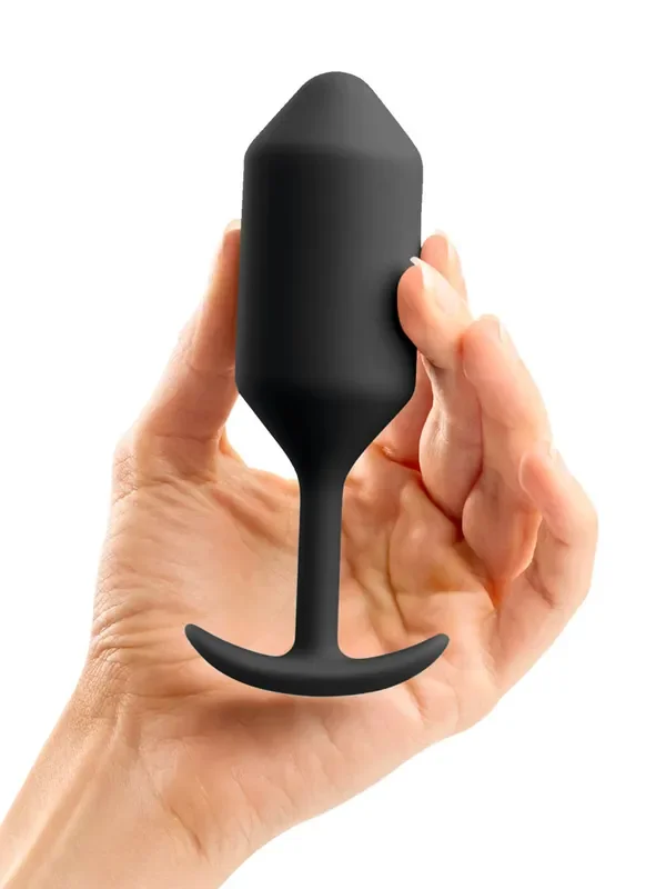 B-Vibe Snug Plug 3 Analplug, schwarz