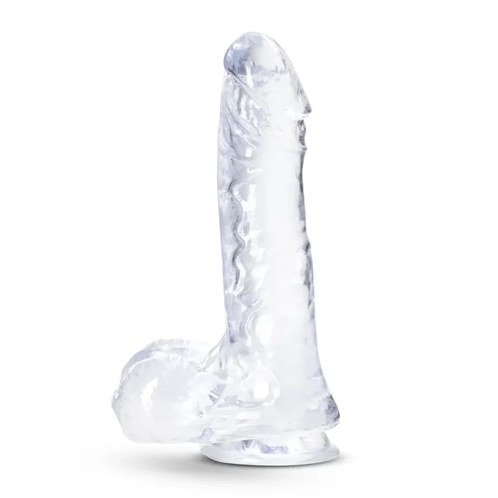 B Yours Plus – Ram ‘n Jam Dildo – Transparent