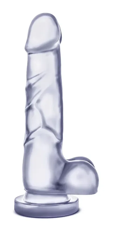 B Yours Sweet ‘N Hard Dildo mit Hoden – Klar