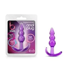 B Yours Triple Bead Analplug – Lila