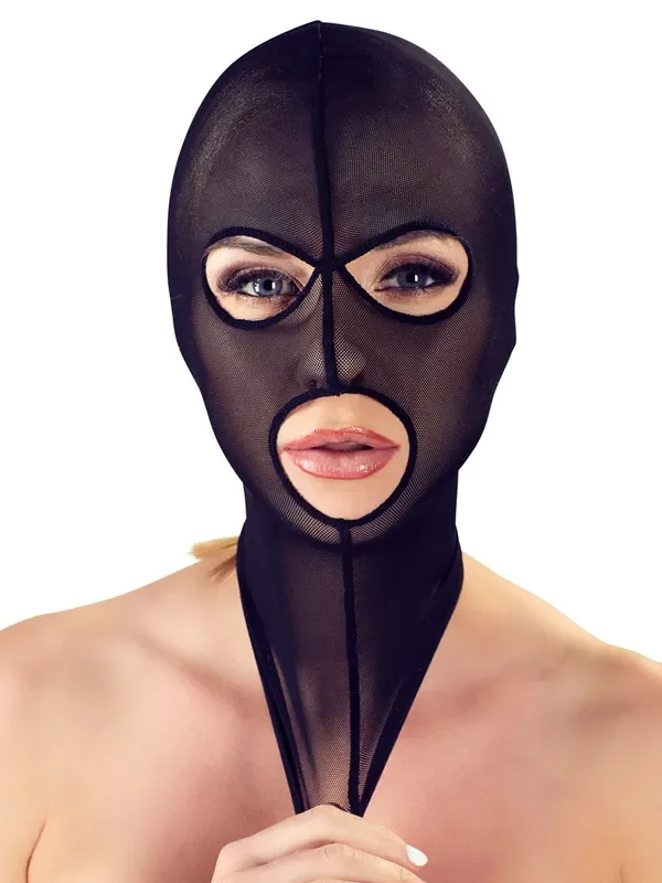 Bad Kitty Kopfmaske Powernet, schwarz