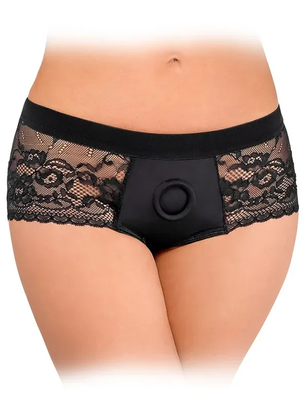 Bad Kitty Strap-On-Panty, schwarz