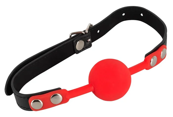 Ball-Knebel – Rot