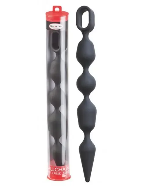 Ballchain Analkette large black