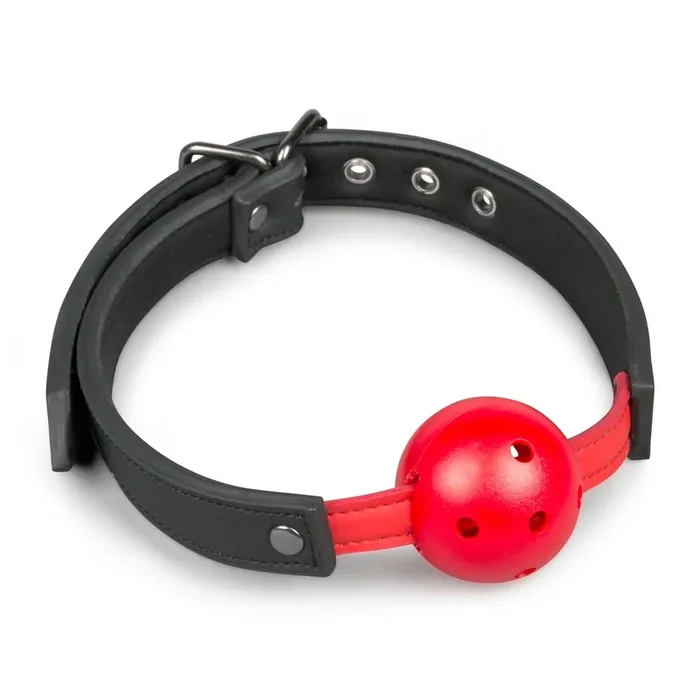 Ballknebel mit PVC-Ball – Rot