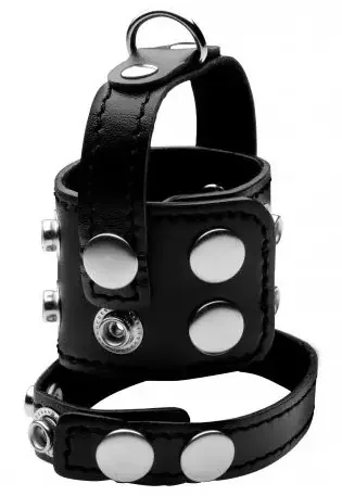 Ballstretcher Cock Strap Schwarz