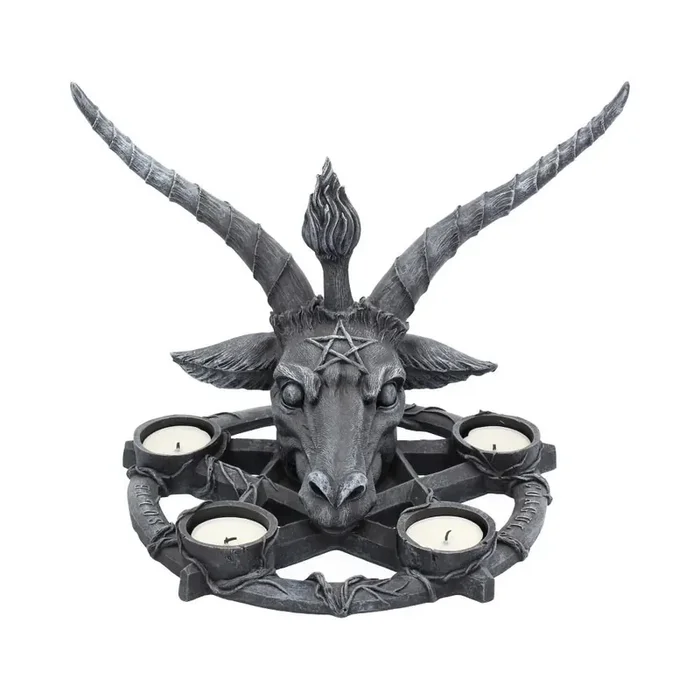 Baphomet Teelichthalter