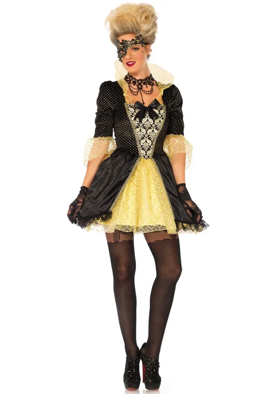 Barock Kostüm mit Maske
