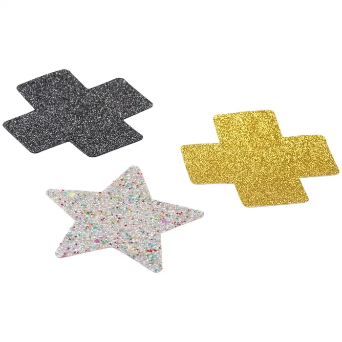 Baseks Glitter Nipple Covers 3 set