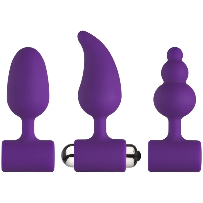 Baseks Teaser Vibrierende Analplugs Set