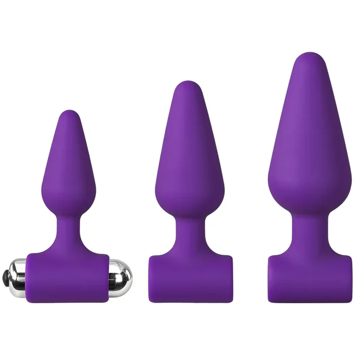 Baseks Vibrierendes Analplug-Set für Anfänger