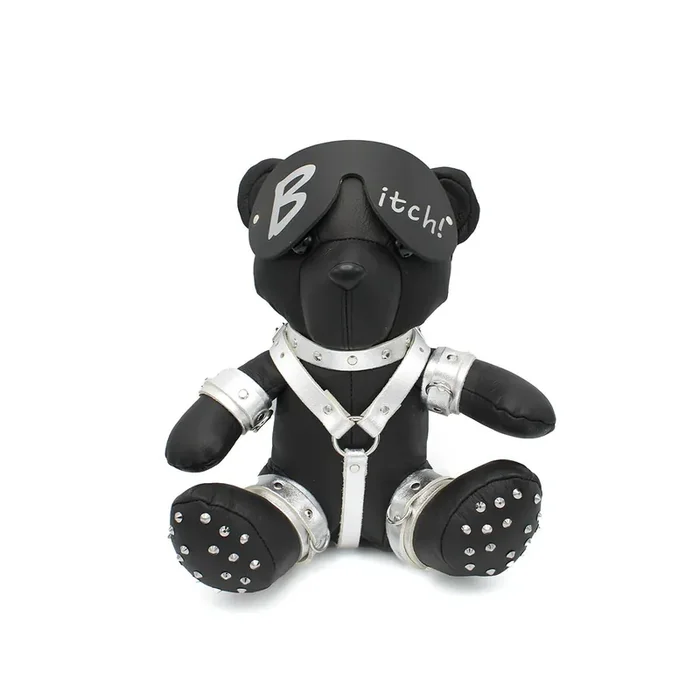 BDSM-Teddy – Silver