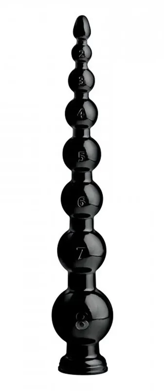 Beaded Hosed langer Dildo 50 x 8.5cm
