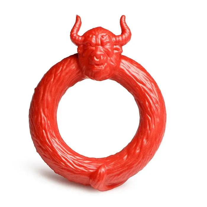 Beast Mode – Silicone Cock Ring – Red