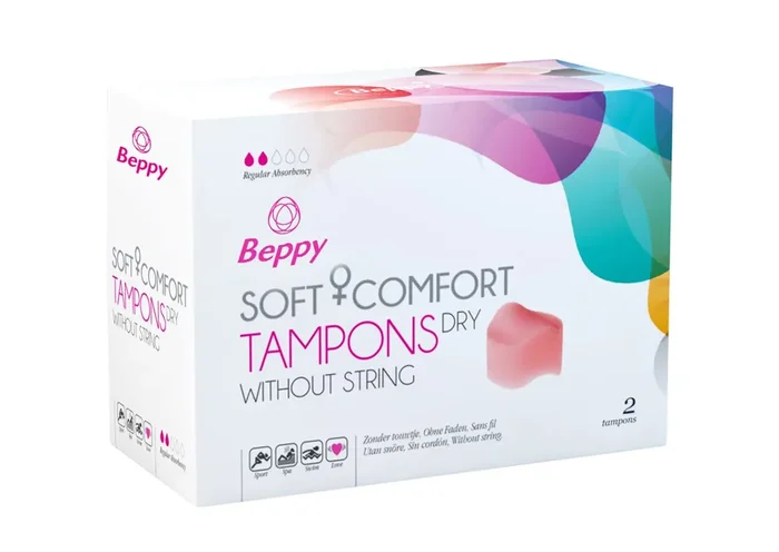 Beppy Soft + Comfort Tampons DRY – 2 Stück