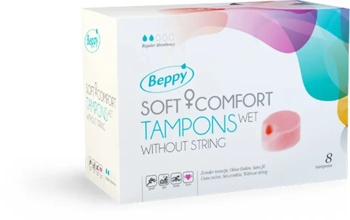 Beppy Soft + Comfort Tampons feucht – 2 Stück