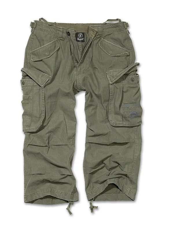 Bermudashorts Industry 3/4 (Farbe: Oliv, Grösse: XXL)