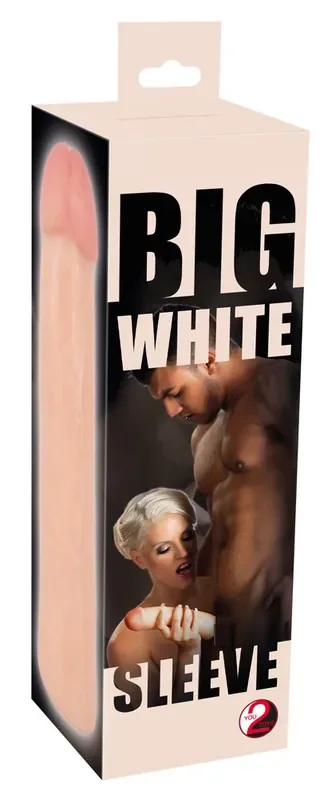 Big white sleeve (Farbe Hautfarben)