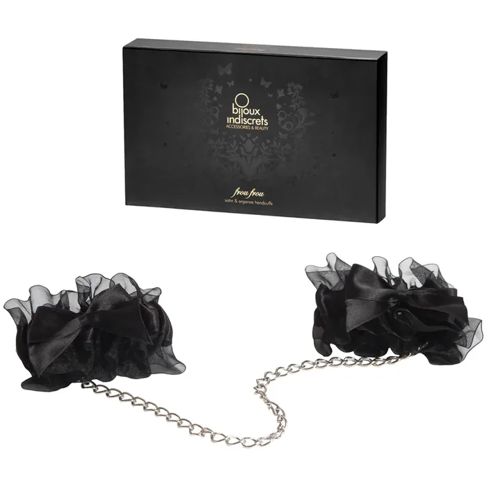 Bijoux Indiscrets Frou Frou Satin-Handschellen