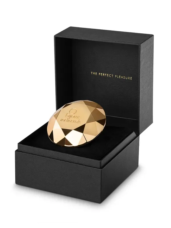 Bijoux Indiscrets Twenty One Vibrating Diamond Aufliegevibrator, gold