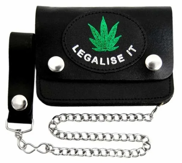 Biker Geldbörse – Legalise It