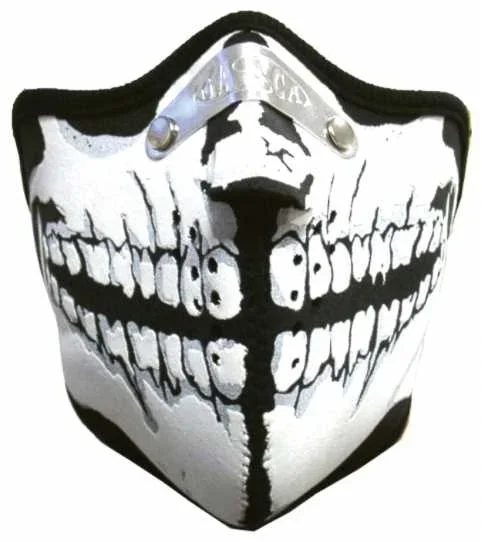 Biker Mundschutz Skull Face