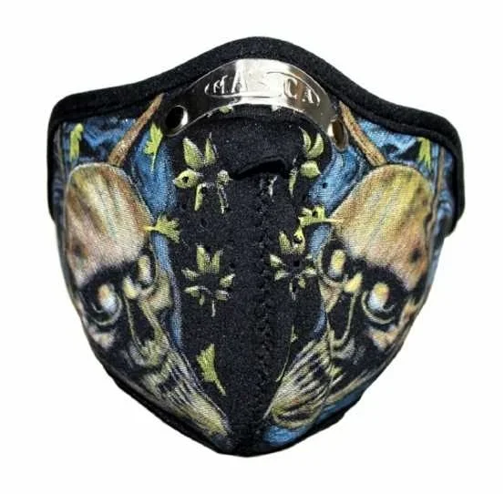 Biker Mundschutz Skulls