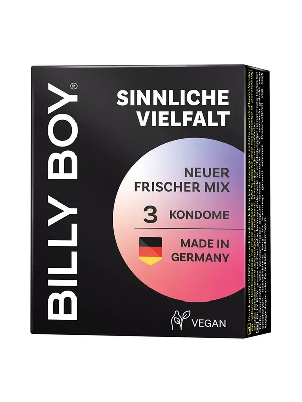 Billy Boy Sinnliche Vielfalt Kondome 3er Pack