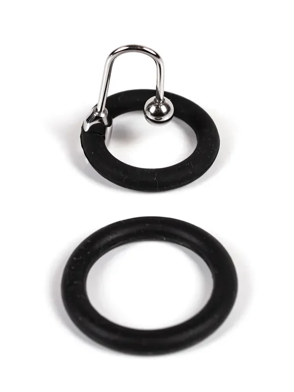 Black Label Cum Stopper Spermastopper mit 2 Silikonringen (25mm, 30mm)