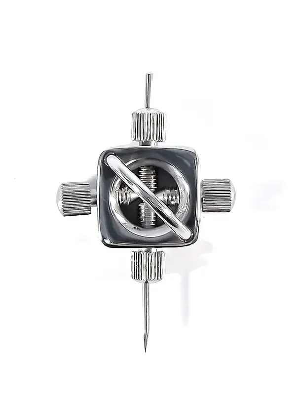 Black Label The Sun Nipple Abuser Nippelklemme, silber