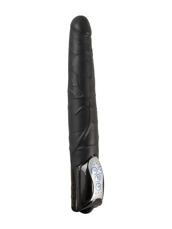 Black Push Thrusting Vibrator, schwarz