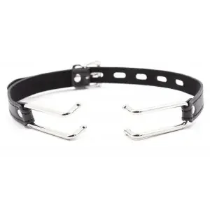 Black Simili Hook Gag