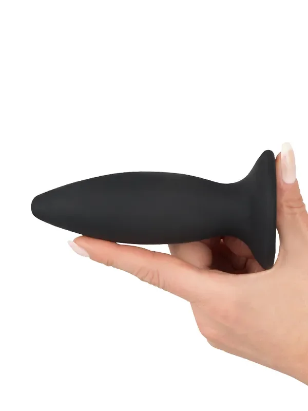 Black Velvets Recharge Plug M Vibro-Analplug, schwarz