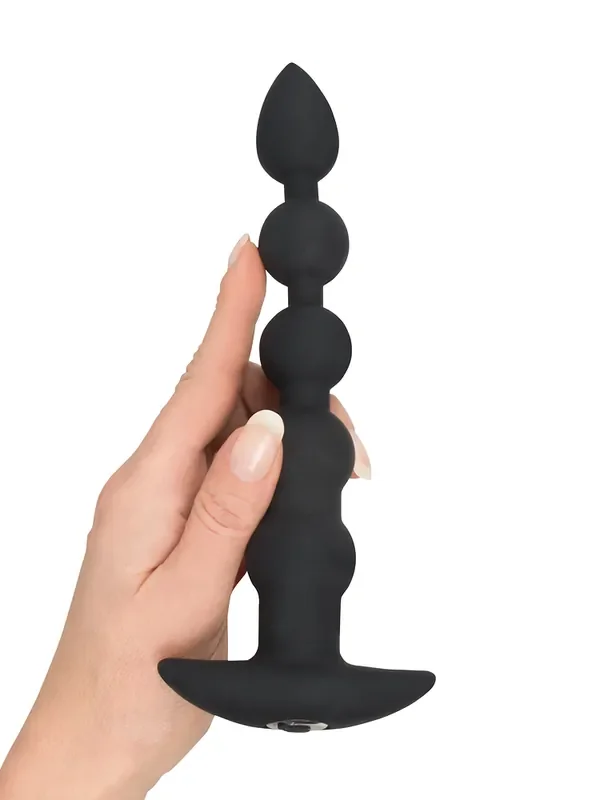 Black Velvets Rechargeable Beads Analvibrator, schwarz