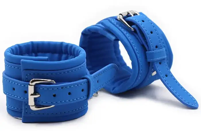 Blaue Handschellen