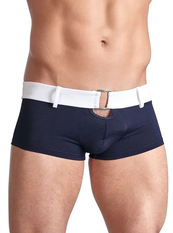 Blaue Pants in Retrostyle