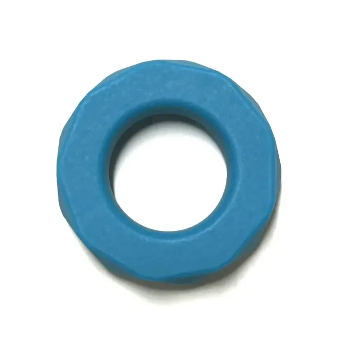 Blauer Cockring