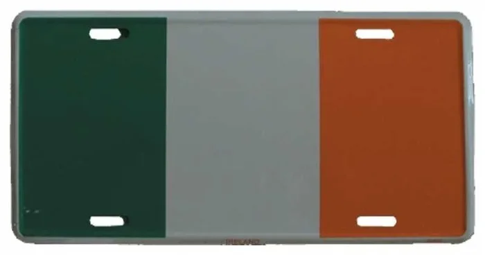 Blechschild Irland