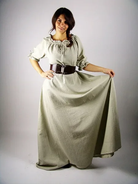 Bodenlanges Kurzarmkleid (Farbe: Schwarz, Grösse: XL)