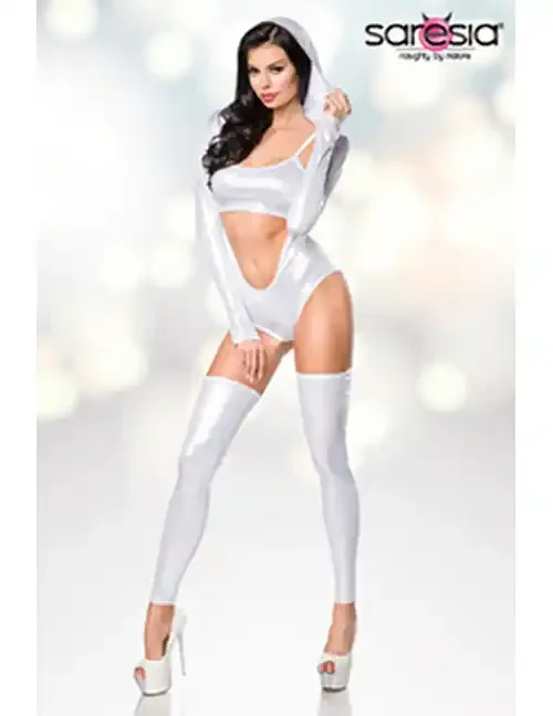 Body-Set im Metallic-Look, 4-teilig